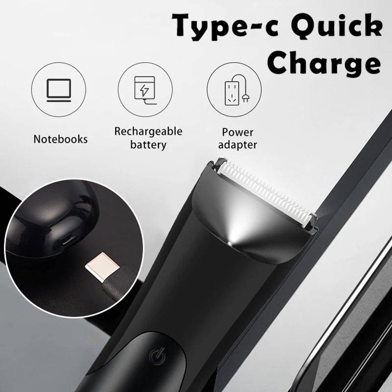 Мужской триммер для волос на теле шарики бритва чувствительных зон удаление