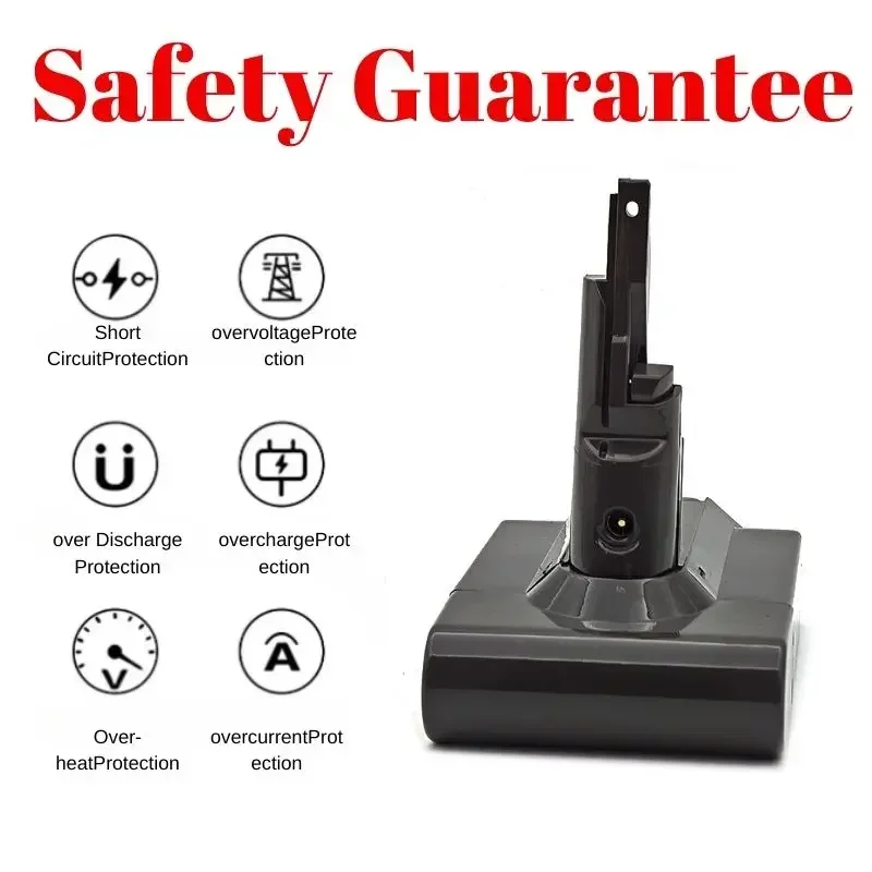 Сменный аккумулятор для Dyson V7 21 6 В 12800 мАч