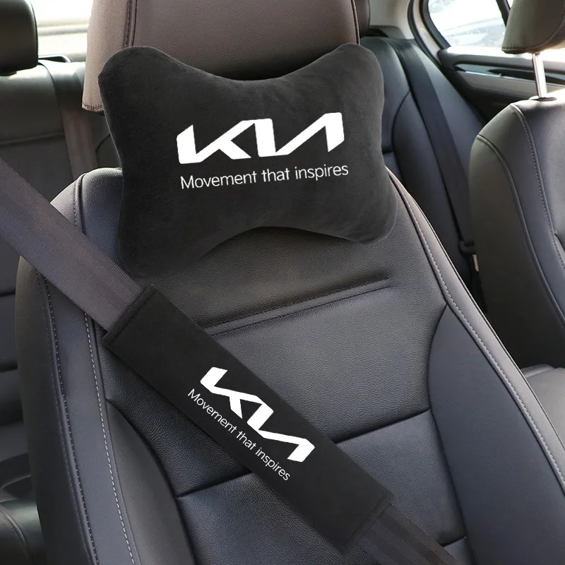 Автомобильный ремень безопасности подушка на плечо защитная для шеи Kia K2 K3 K5 Sorento