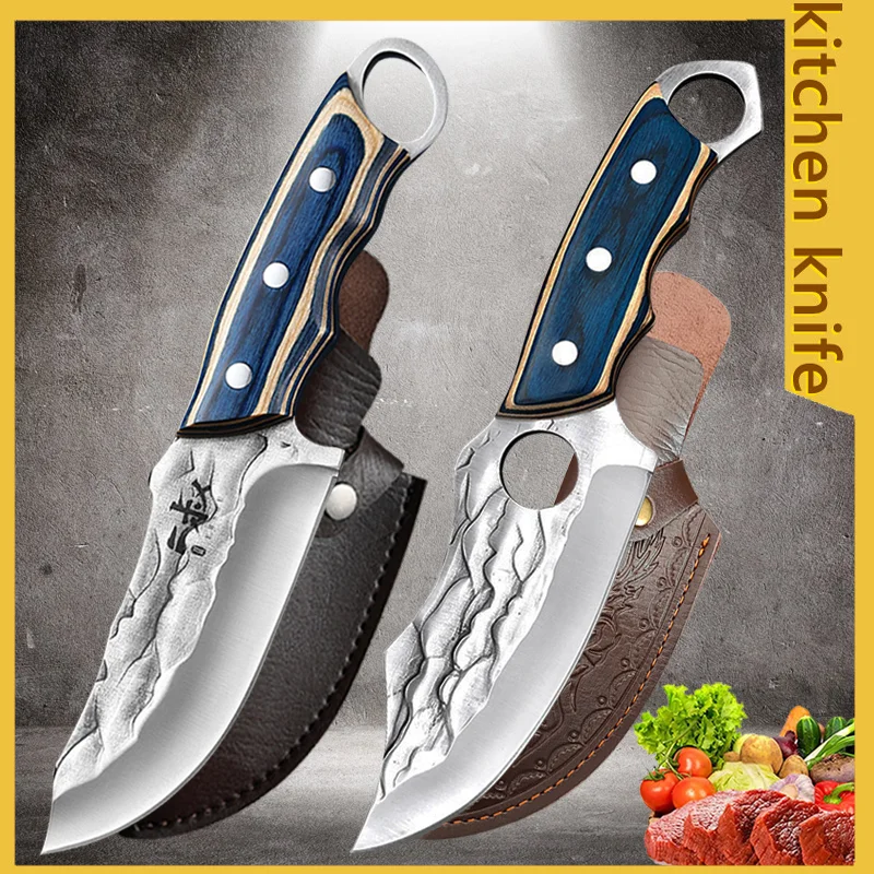 

Professional Camping Survival Outdoor Boning Knife Sharp Military Knife Forged Kitchen Knife Outdoor Hunting Camping Knife