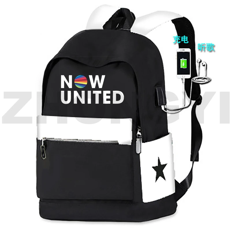 Теперь Объединенный Рюкзак Mochila Femenina Escolar Bag United-Better альбом школьный рюкзак для девочек-подростков NU Team Better Back Pack