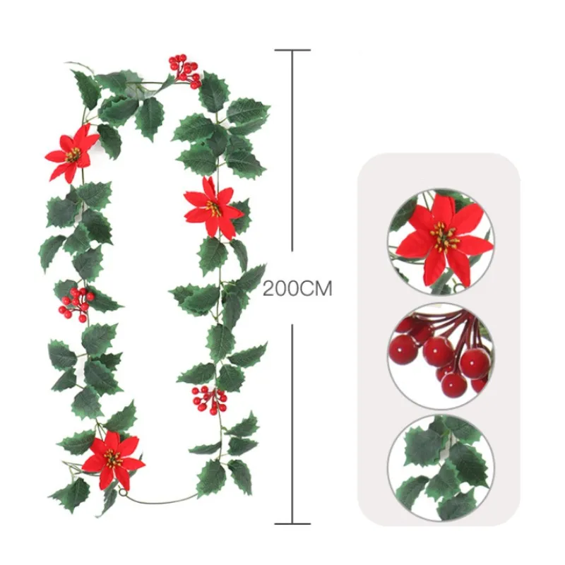 

Искусственная рождественская лоза 2 м