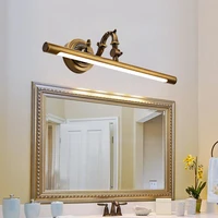 51cm61cm71cm bathroom mirror lamp waterproof retro bronze cabinet vanity mirror lights led wall light lamp led light wall lamp