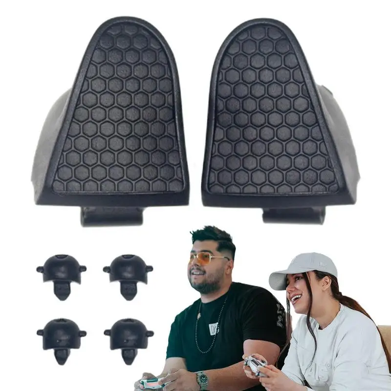 

Trigger Buttons Moderate Hardness For PS 5 L2R2 Buttons Extended Increase Friction Rubber Non-slip Controller Accessories