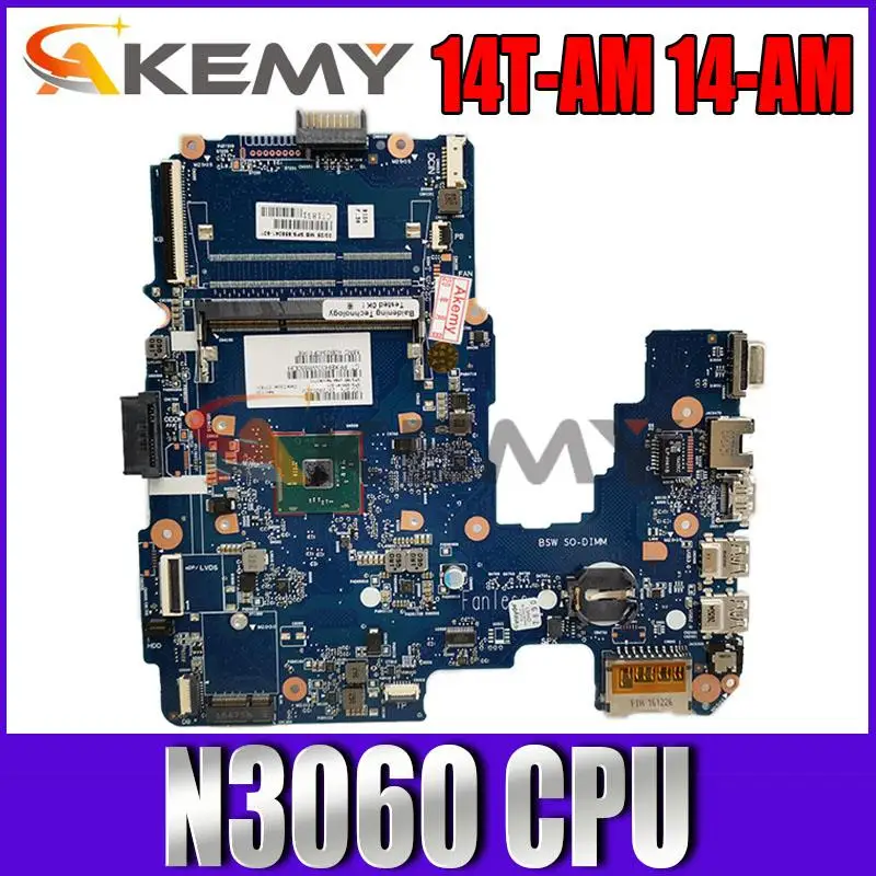 

TPN-I119 6050A2823301-MB-A02 для HP Pavilion 14T-AM 14-am материнская плата для ноутбука 858040-601 858040-001 858040-501 с N3060 SR2KN