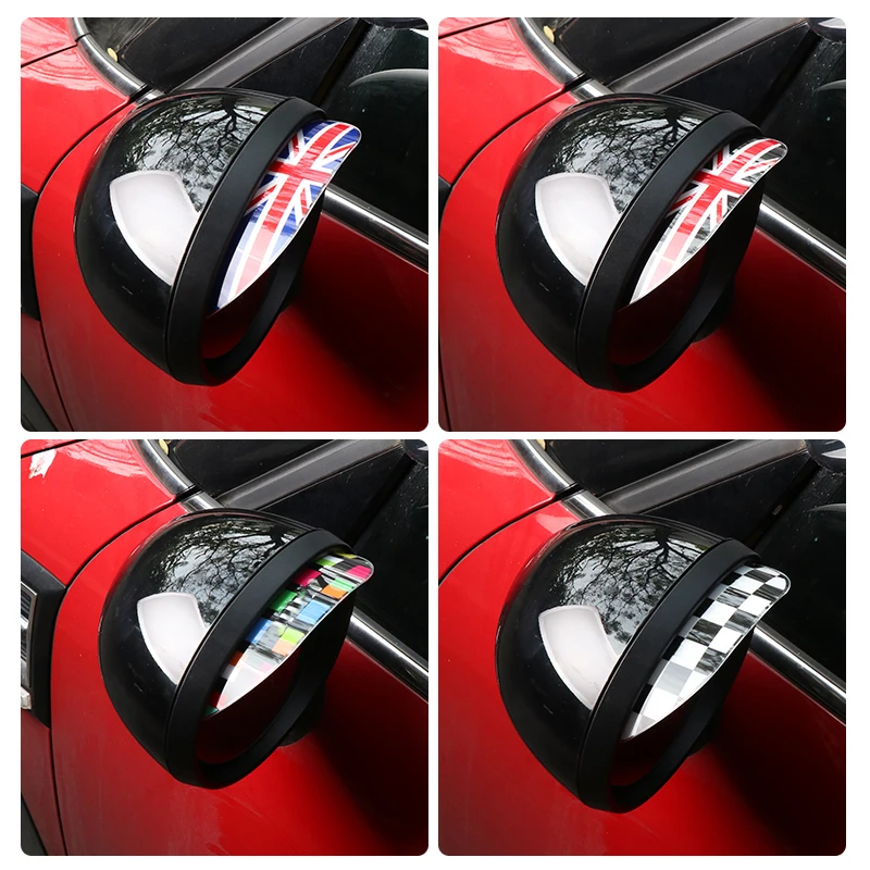 Автомобильное зеркало заднего вида дождевик декоративная наклейка для MINI Cooper S R55