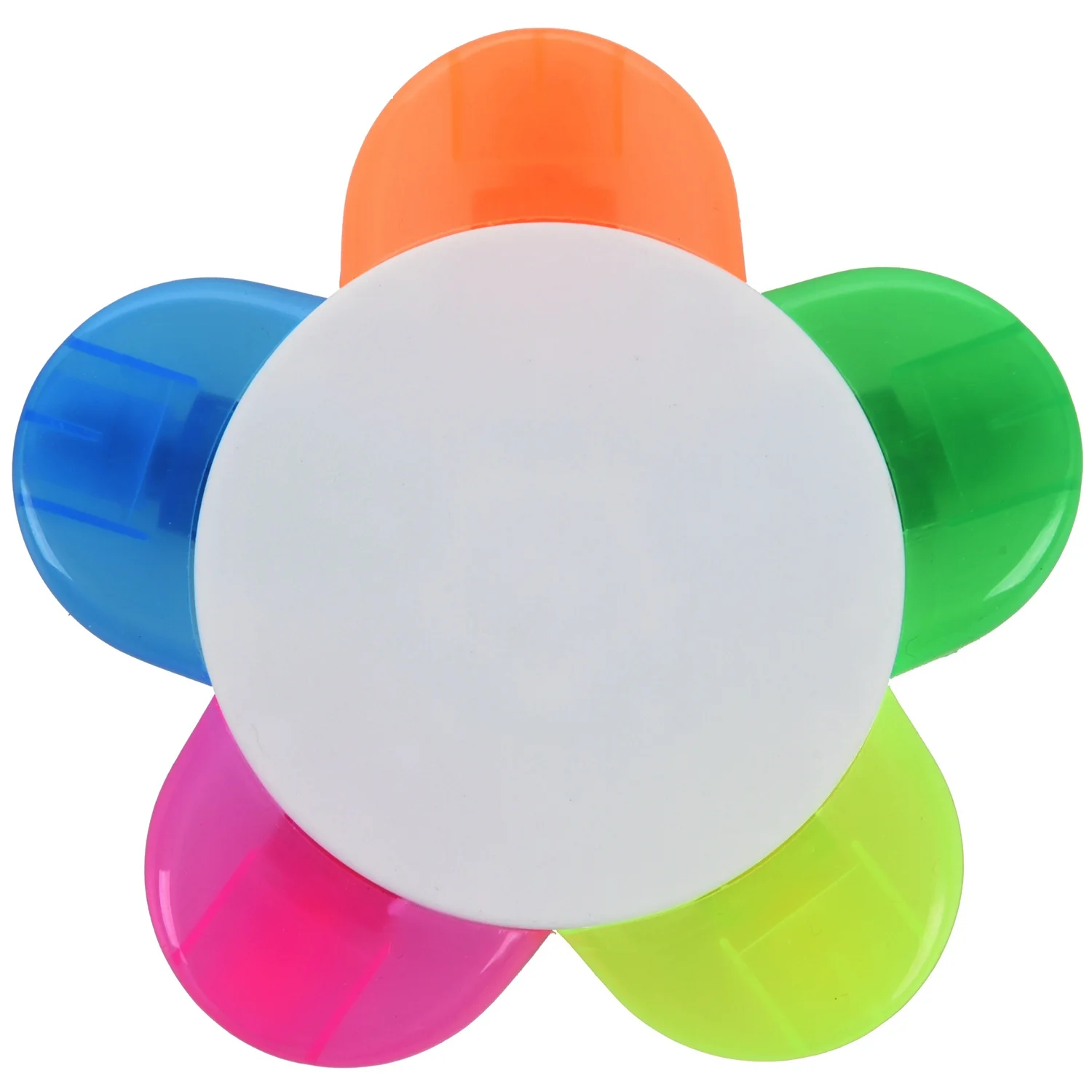 

Маркер-маркер, 5 цветов, канцелярские принадлежности, форма цветка (розовый, желтый, синий, зеленый, оранжевый)