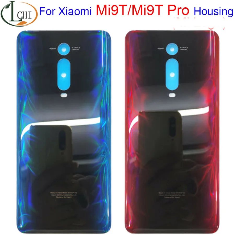 

Задняя стеклянная крышка для Xiaomi Mi 9T, крышка аккумулятора для Mi9t, сменная задняя панель корпуса для Redmi K20 Pro, крышка аккумулятора
