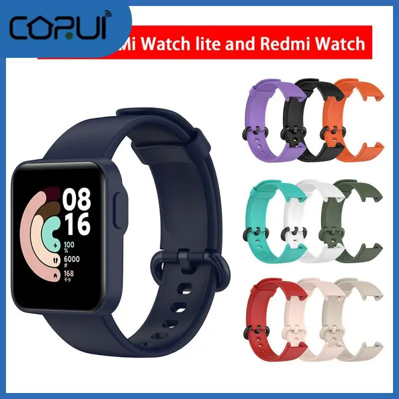 

Sweatproof Replacement Wristband Non-allergenic High-quality Watch Strap Waterproof For Mi Watch Lite/redmi Watch Silicone Strap