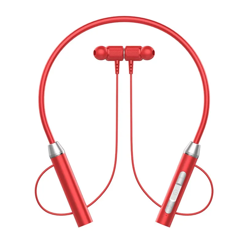 Беспроводные Bluetooth-наушники с шейным ремешком