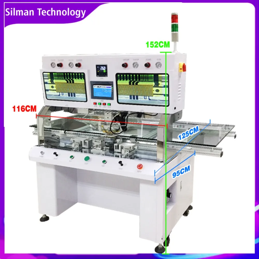 Sliman ST-100DW COF Склеивающая машина с двойной головкой оборудование для ремонта