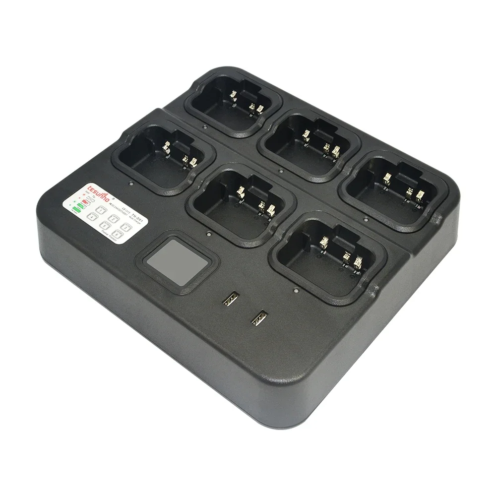 Зарядное устройство для портативной рации с несколькими портами