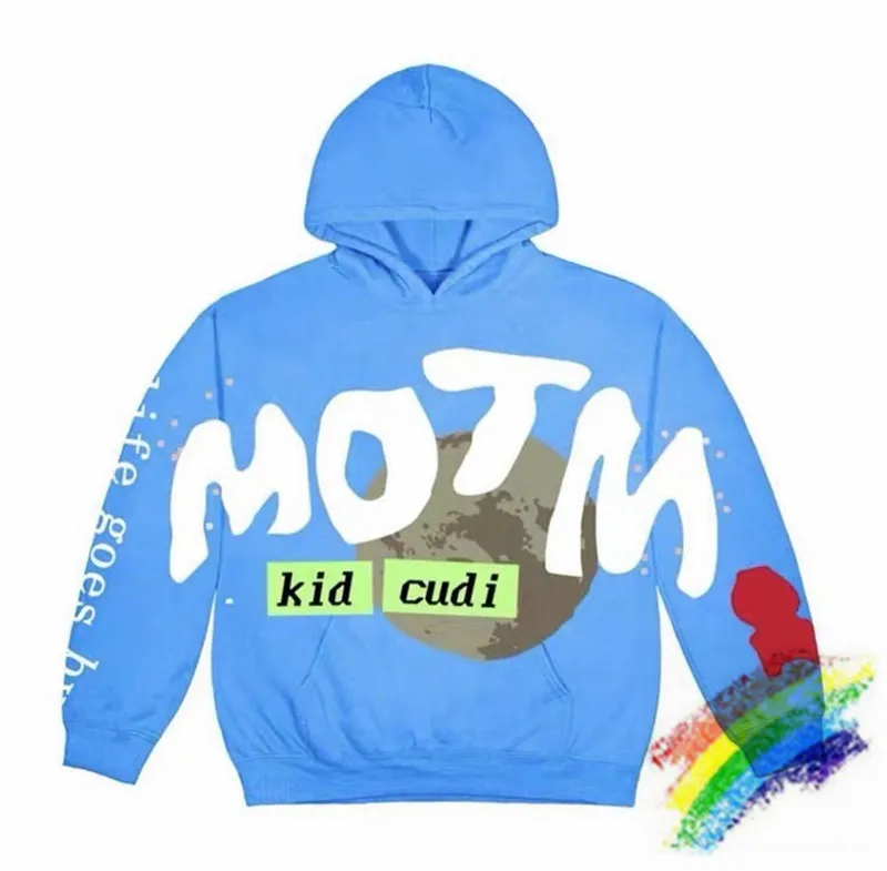 Foaming Printing CPFM.XYZ FOR MOTM III LIFE GOES BY HOODIE Men Women 1:1 High Quality Streetwear Heavy Fabric Pullovers Hoody