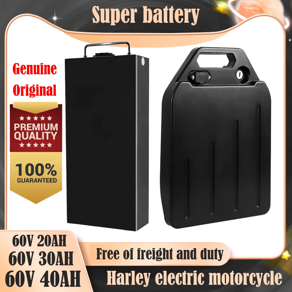 

Original 60V 20/30/40Ah 67.2V Electric Motorcycle Waterproof 18650 Lithium Battery CELL 1800W Use for Citycoco Scooter Bicycle