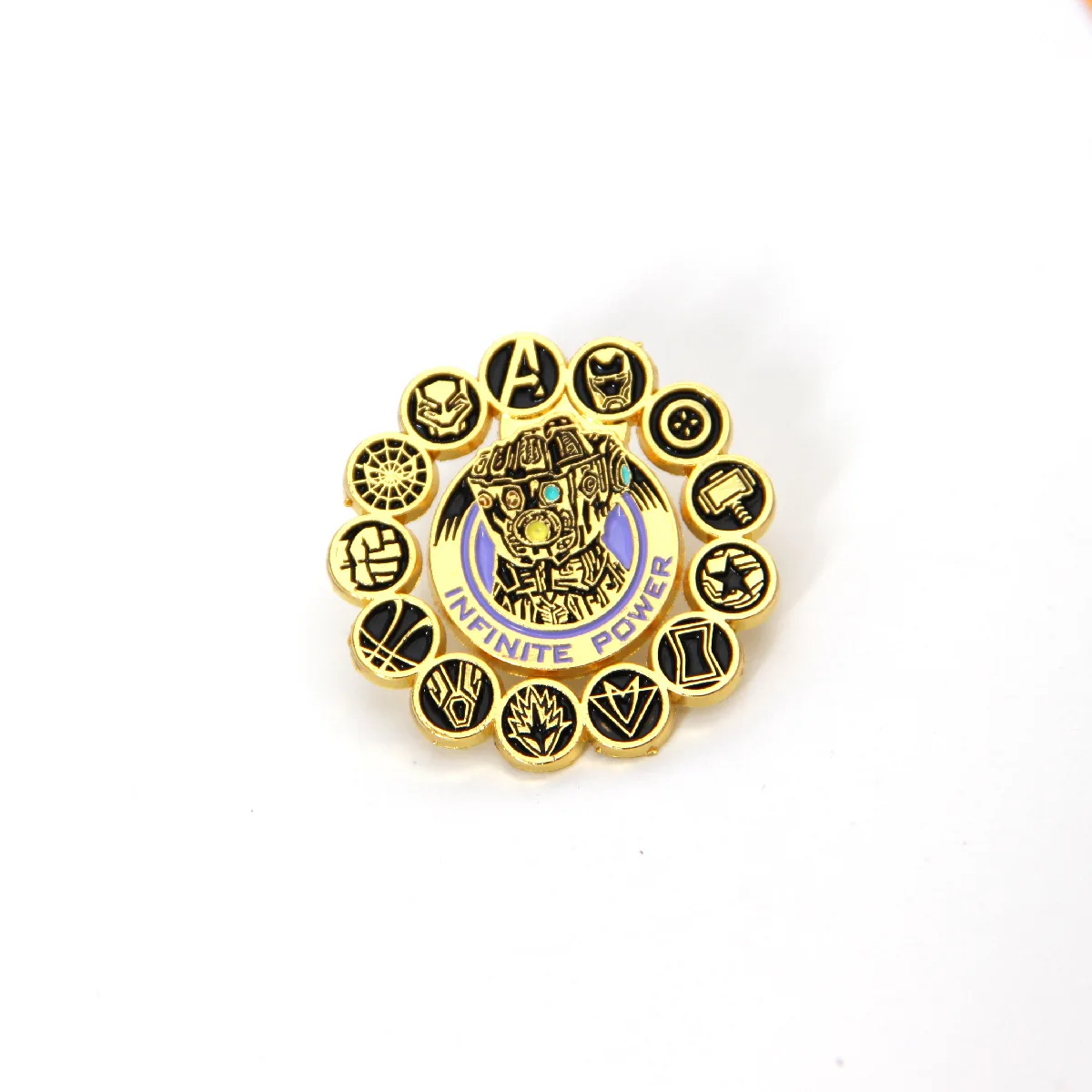 

XM-funny New movie peripheral jewelry brooch alloy commemorative badge personalized coat accessories badge