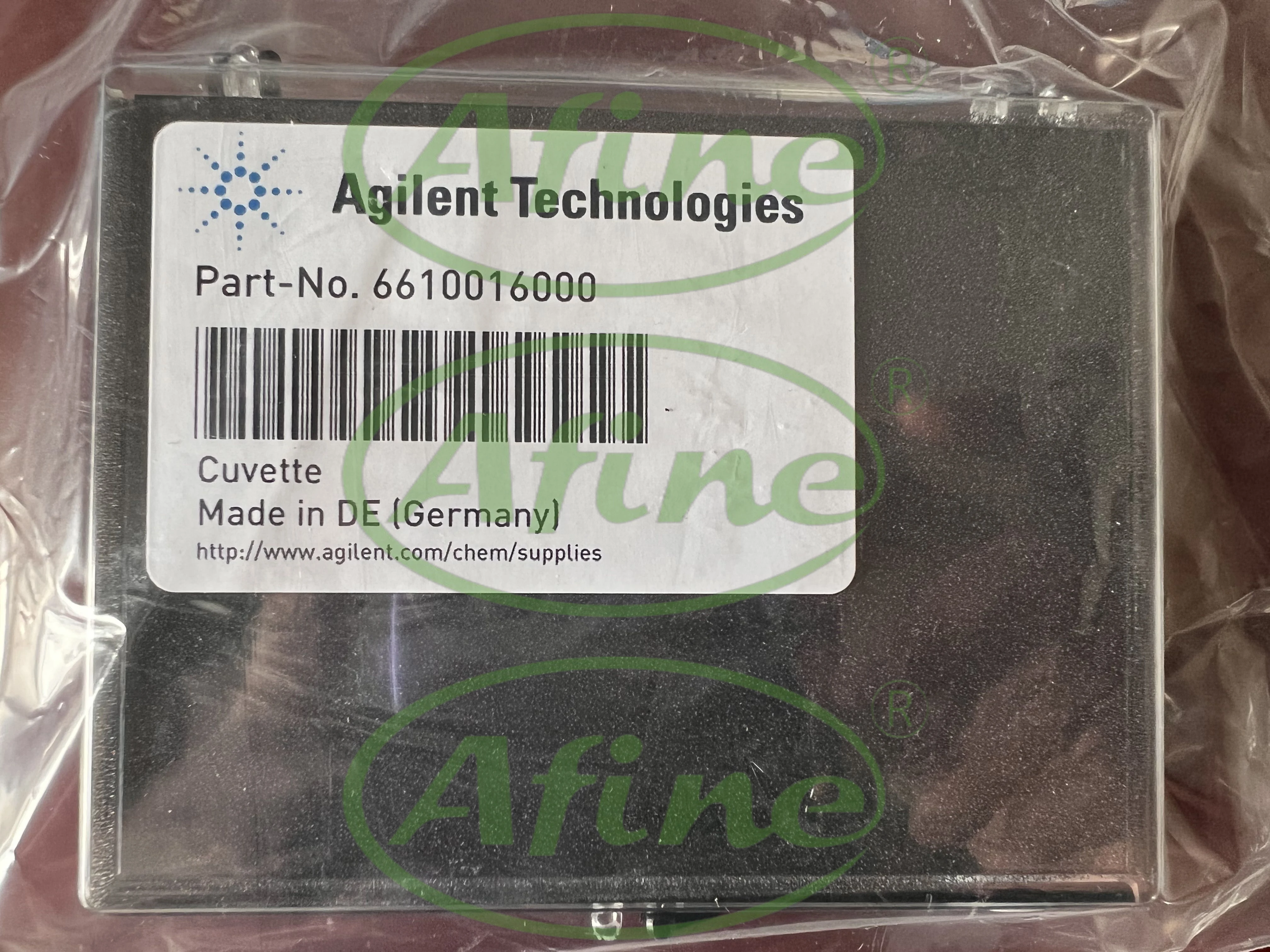 Макрокольчики AFINE Agilent для систем UV-Vis и UV-Vis-NIR 6610016000 Кварц верх из ПТФЭ оптический