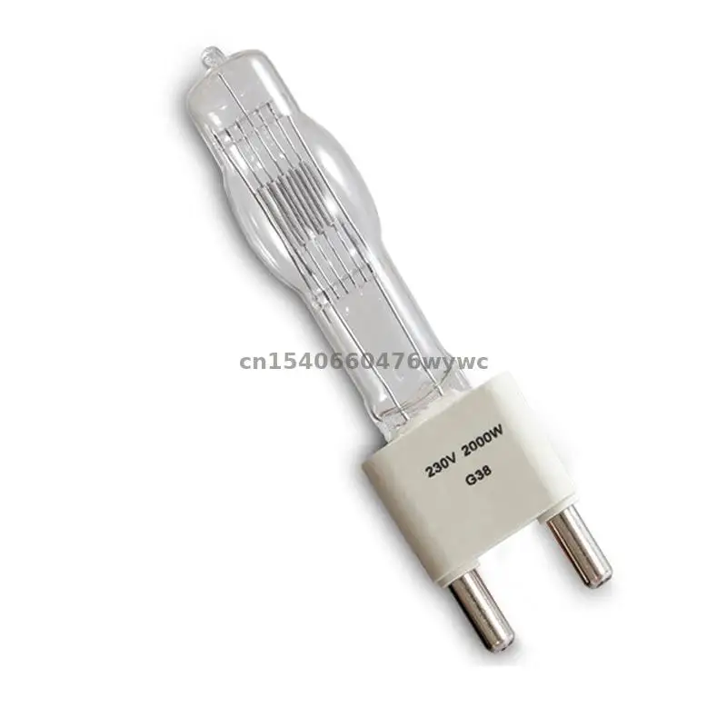 

2000W 110V/230V G38 Halogen Light Bulb for Fresnel Light