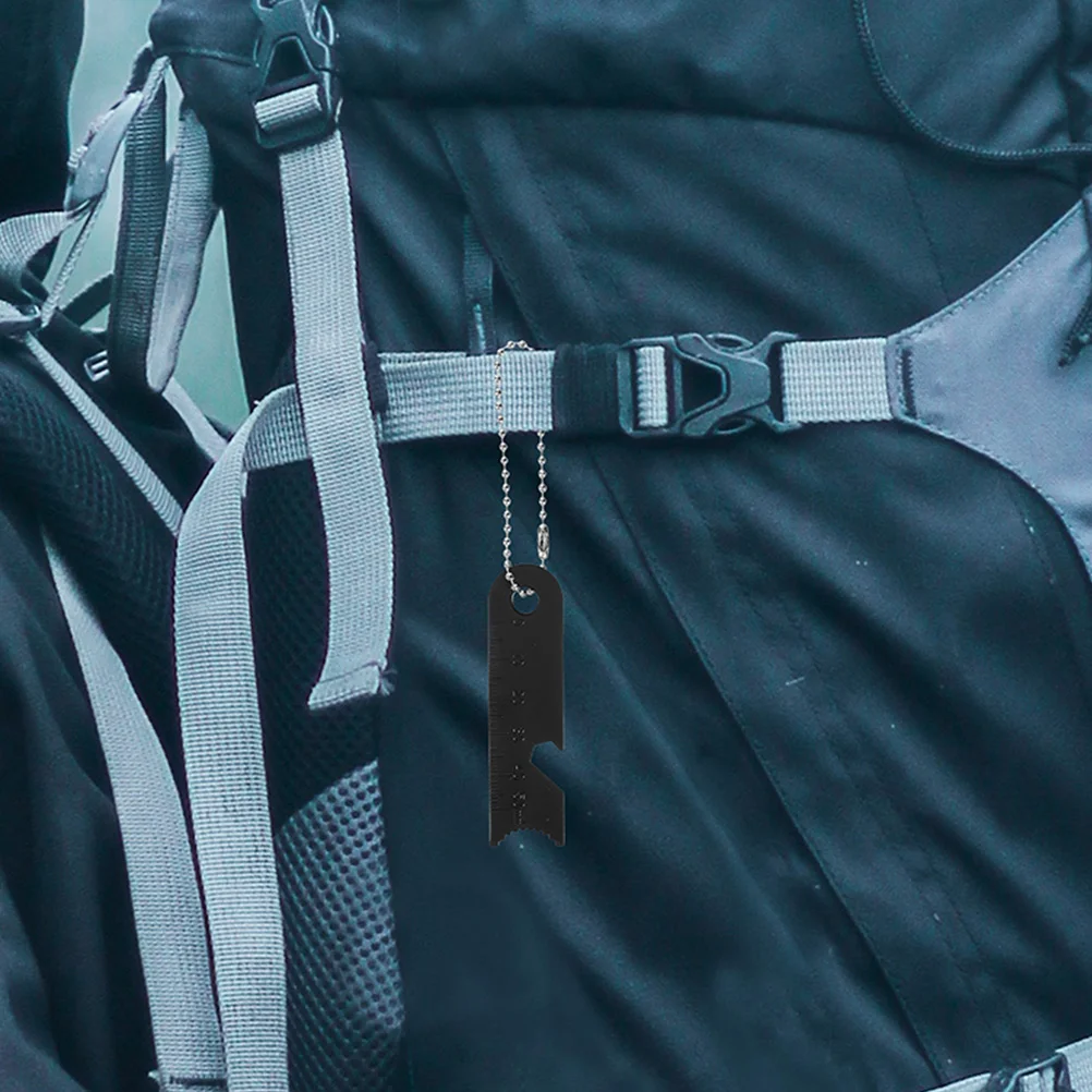 Открытый кремневый скребок зажигалка стержень для кемпинга черные марганцевые