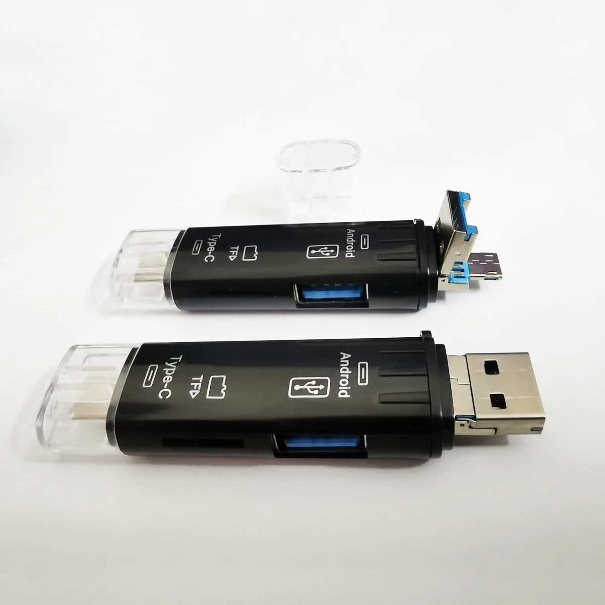 

5 In1 Type C Micro USB OTG HUB Micro SD/TF Memory Card Reader Portable Multifunction Converter Splitter For Laptop PC