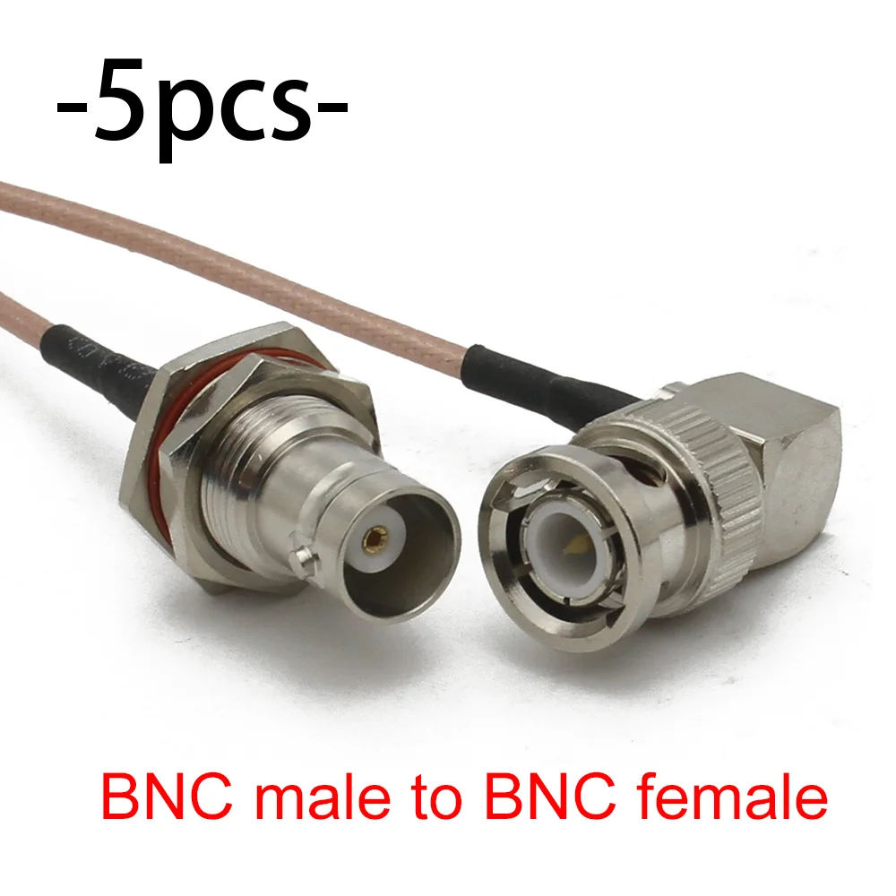 

Кабель RG316 Q9 BNC, прямой прямоугольный разъем BNC, адаптер для видеокамеры HD-SDI 3G-SDI, видеокамеры