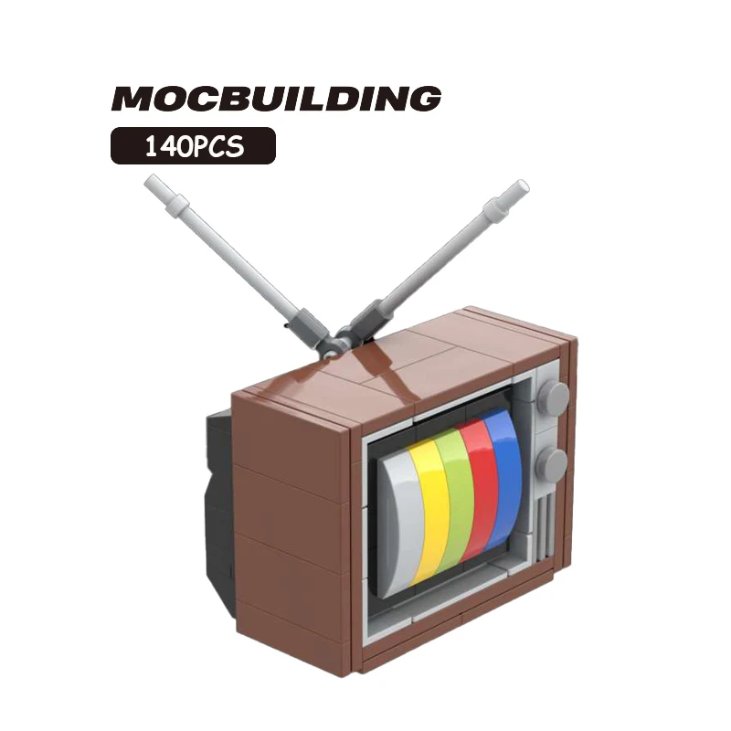 

MOC Building Blocks Game Display Screen Model Diy Assembled Bricks Classic Nostalgic Nintendo Puzzle Children Toys Gifts 140PCS
