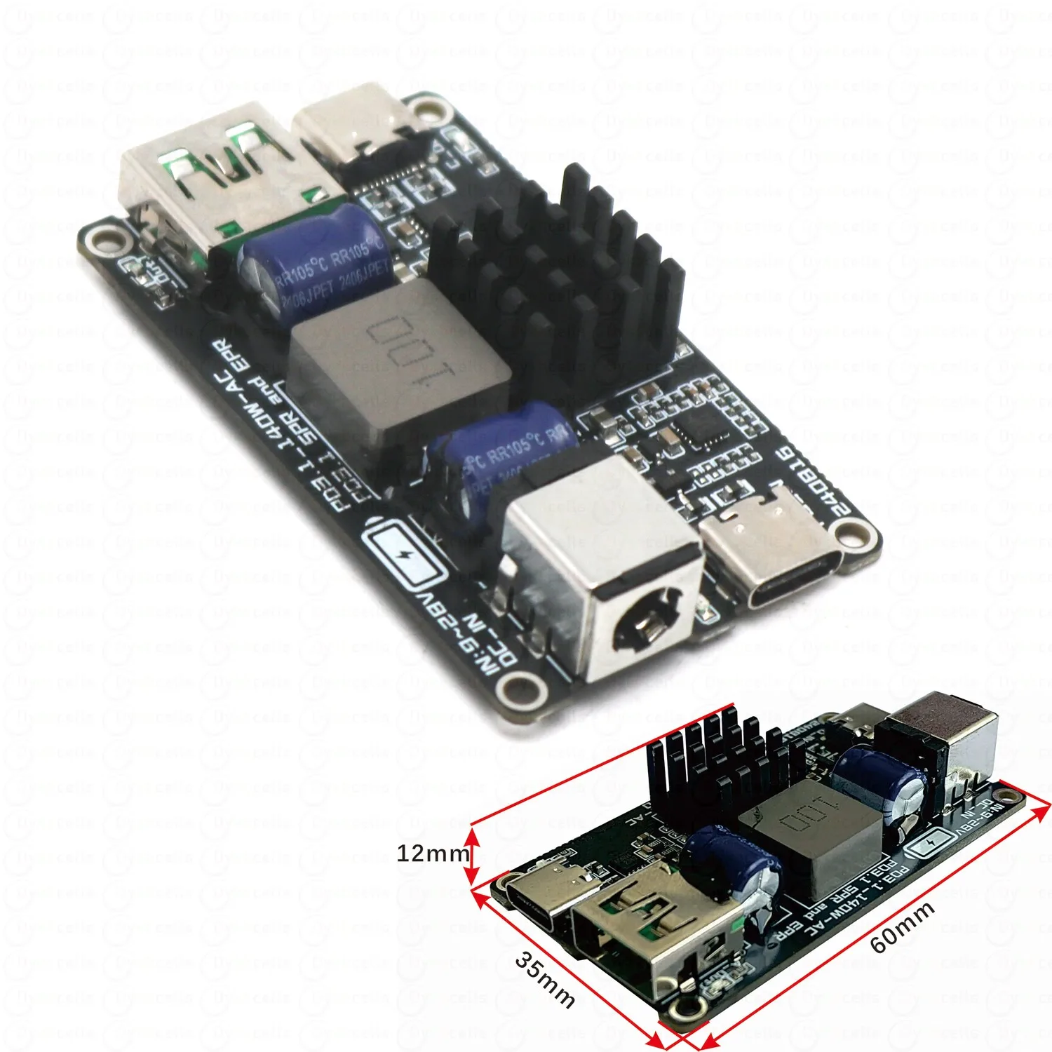 Фото PD3.1 140 Вт (28 в, 5 а), модуль быстрой зарядки PD3.1 140W (28V 5A) Fast Charging Module TYPE-C USB All Protocol Desktop Car Quick Charge PD3.0 QC3.0 QC4+ Mobile phone charger №5