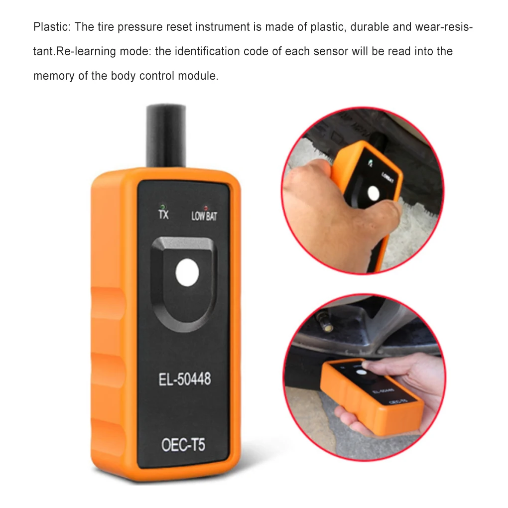 

Universal Tire Pressure Monitor Portable Tyre Pressures Sensor Professional Battery-powered Mechanical Tester for