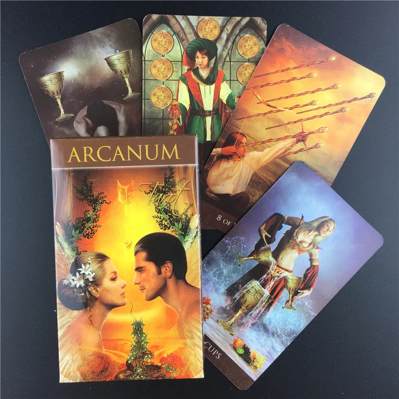 

Family Holiday Party Playing Cards High quality Arcanum Tarot Cards Deck Tarot Card Board Games
