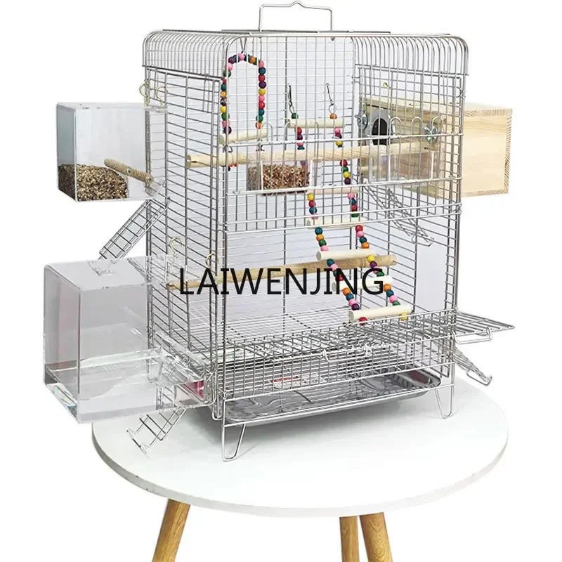 HLZ большая клетка для птиц из нержавеющей стали Xuanfeng пион тигровой кожи большое