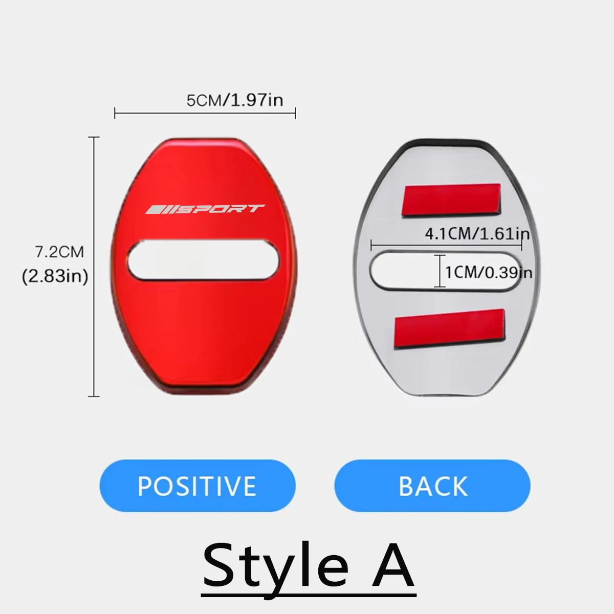 4 шт. защитный чехол для замка двери автомобиля Audi A1 A3 A4 A5 A6 Q3 Q5 Q7