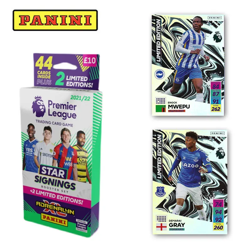 

Panini Football Star Card Official Trading Card Premier League 2021-22 SS Star Signings Football Soccer Card Fan Collection Card