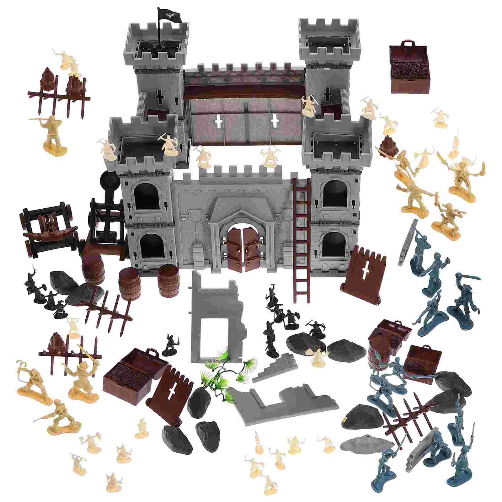 

Pirate Props Pirates Toys Accessories Medieval Castle Knight Plastic with Accessory Child Kids