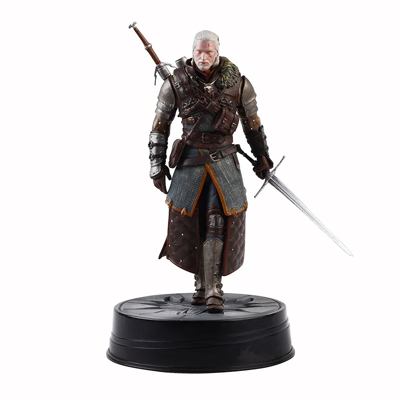 

Game The Witcher-ed Wild Hunter Character Geralt Grandmaster Ursine Figure PVC Collection Model Toys