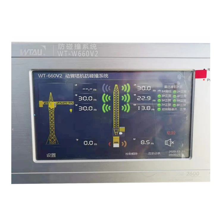 

Tower Crane Anti-collision Devices and Zoning Technology for Collision Avoidance with Structures