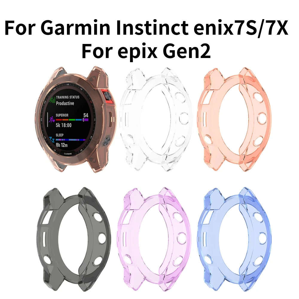 

Защитный чехол из ТПУ для Garmin fenix7S/7X, защитный чехол для Garmin Epix Gen 2, чехол для часов