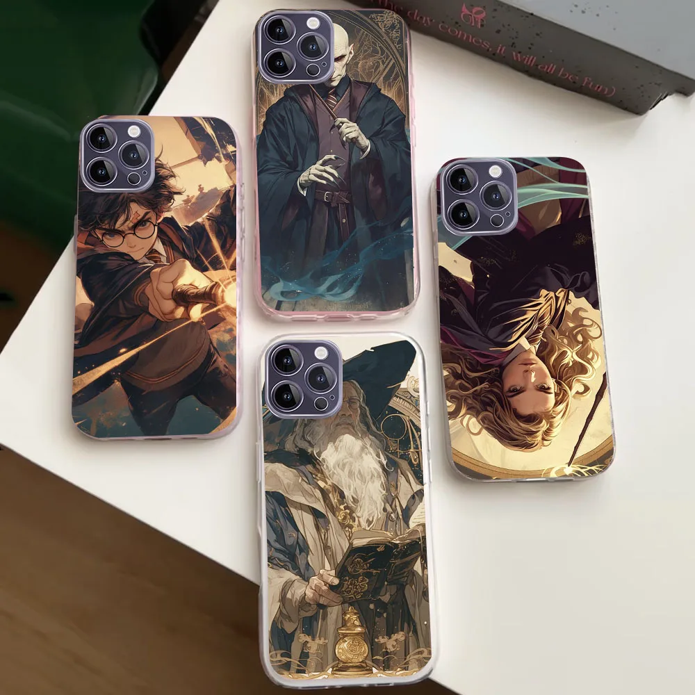 WEA-38 USArt Potters Wand Прозрачный гибкий чехол из ТПУ для LG K42 50 52 62 71 G8 V40 60 G52 61 92 X4 VELVET Stylo6