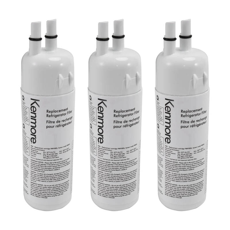 

Refrigerator Filter Elements Water Filter Replacement For W10295370A, EDR1RXD1, 9081, Filter 1, P8RFWB2L, P4RFWB