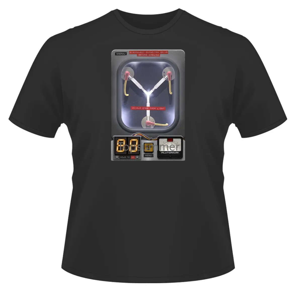 

Mens T-Shirt Flux Capacitor Inspired By Back To The Future Ideal Birthd Present Cool Casual Pride T Shirt Men Unisex New