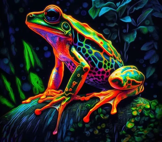 

Алмазная живопись JMINE Div 5D с рисунком дерева лягушки