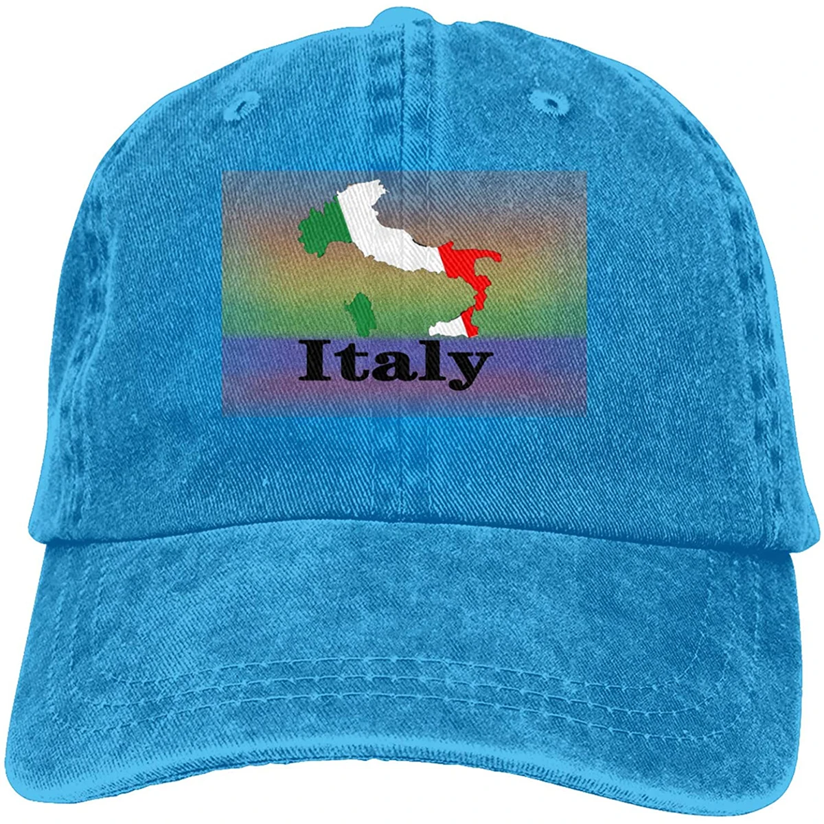 

Italy Under The Stars Sports Denim Cap Adjustable Unisex Plain Baseball Cowboy Snapback Hat Sombreros De Mujer Y De Hombre.