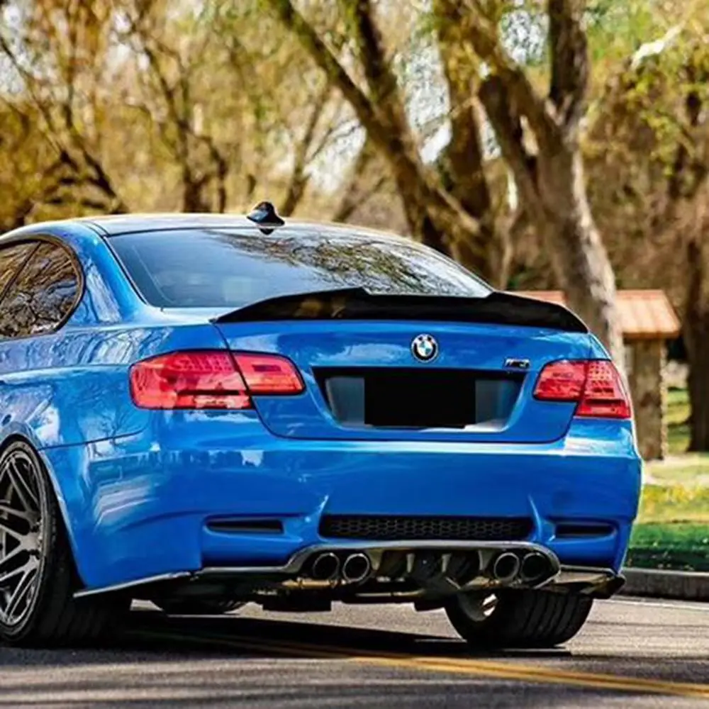 Задний спойлер крышка заднего спойлера задний плавник из АБС-пластика для BMW E92