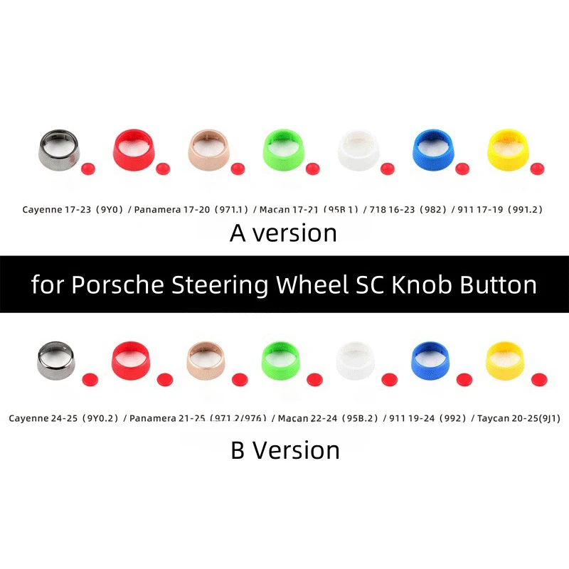 Автомобильный руль SC кнопка ручки для Porsche Cayenne Panamera Macan 911 Taycan 718 2017-2025