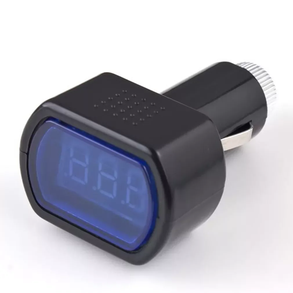 

DC 12V-24V LED Display Cigarette Lighter Electric Voltage Meter tester For Auto car battery Voltmeter indicator