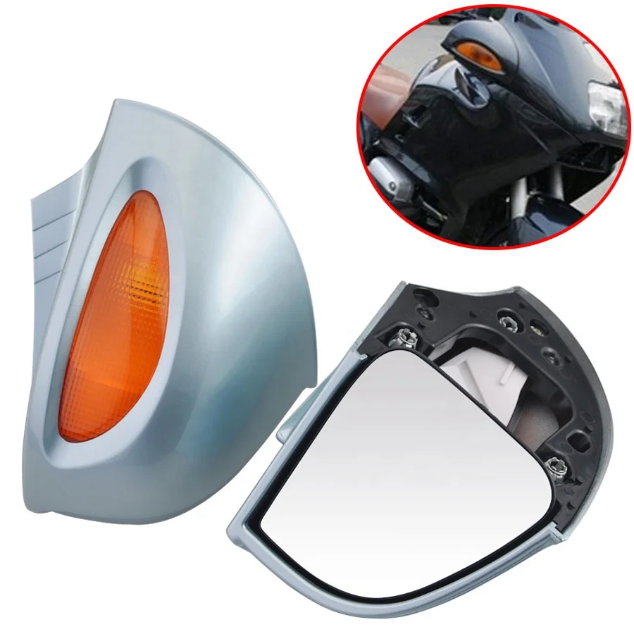 

Light Blue Rear View Glass Side Mount Mirrors Fit for R850RT R1100RT R1150RT RT850 RT1100 RT1150 Motorcycle Rearviews