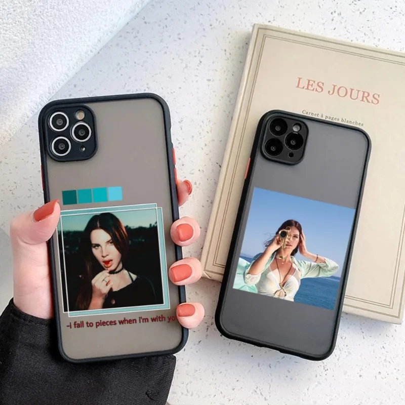 Cute Lana Del Rey Phone Case For IPhone 14 13 12 11 Mini Pro Max XS X Max XR 8 7 Plus SE 2022 Skin Color Phone Cover