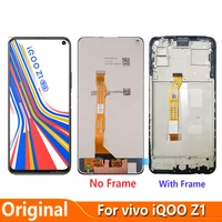 6 57 for vivo iqoo z1 v1986a lcd display touch screen digitizer assembly replacement parts