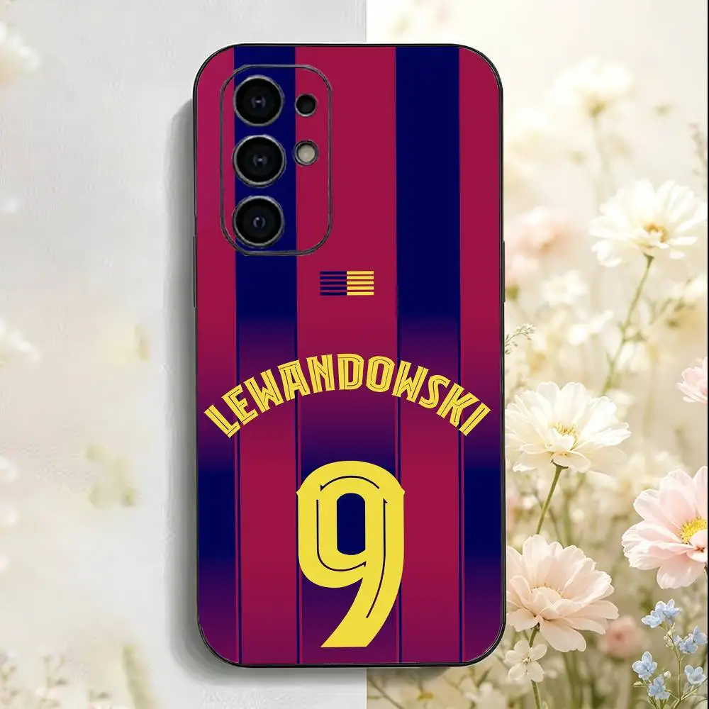 Фото Чехол SuperStar L-Lewandowski для Samsung Galaxy S25 S24 S23 S22 S21 S20 S26 FE Ultra Plus, мягкий, черный №2