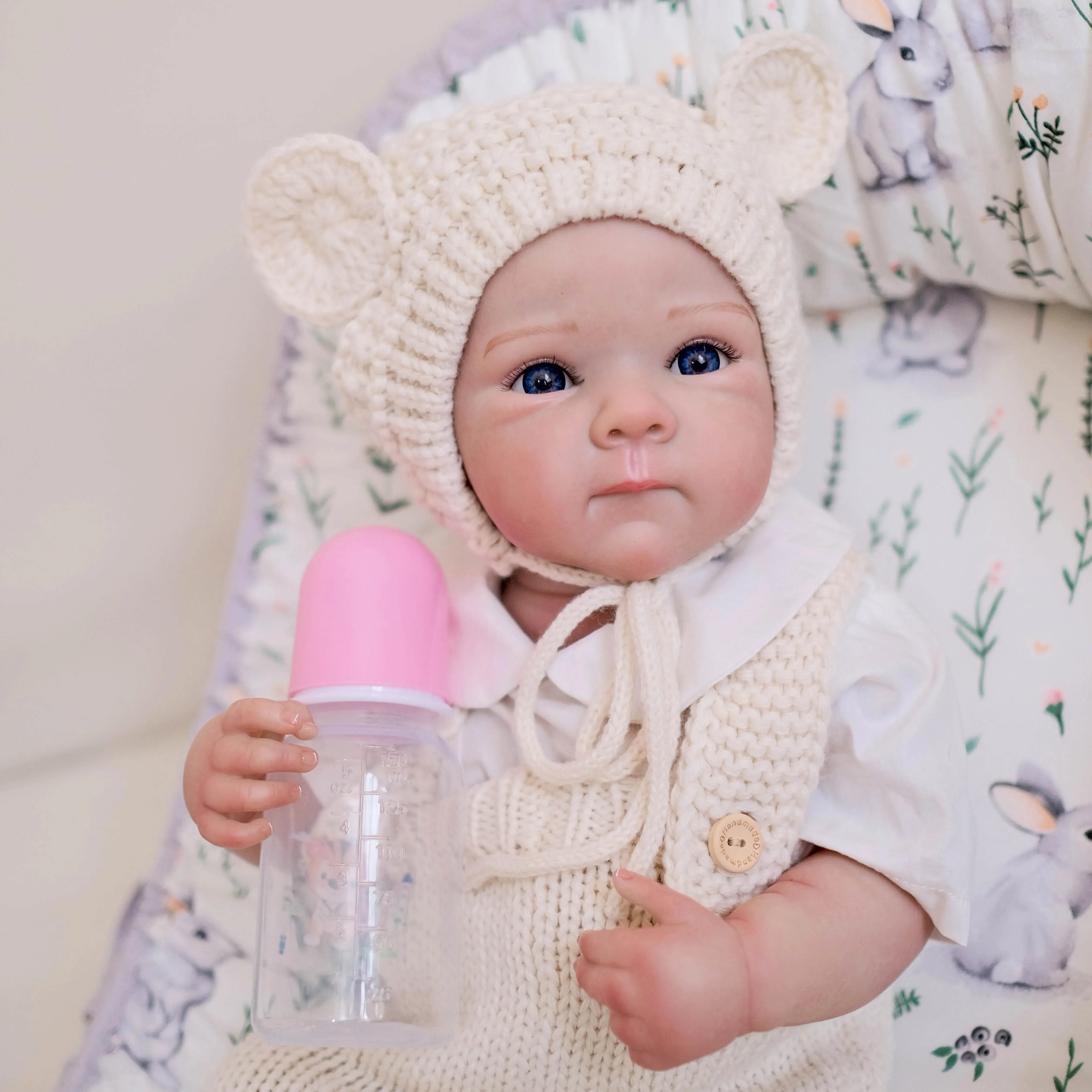 19 дюймов Bettie Reborn полностью виниловое тело для девочек Реалистичная кукла