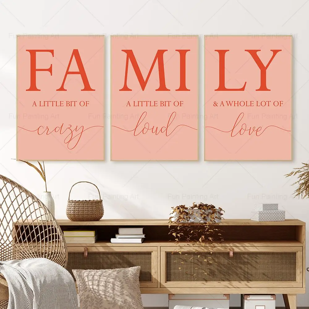 Семейные небольшие сумасшедшие постеры с цитатой Let's Stay Home современные принты