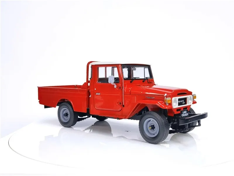 Модель автомобиля KYOSHO 1/18 Toyota Land Cruiser LC40 пикап модель имитация комнаты из сплава